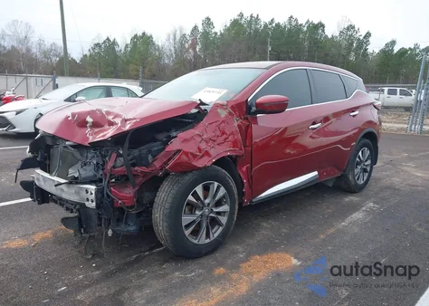 2017 Nissan Murano S из США, поврежденный, VIN 5N1AZ2MG3HN125193